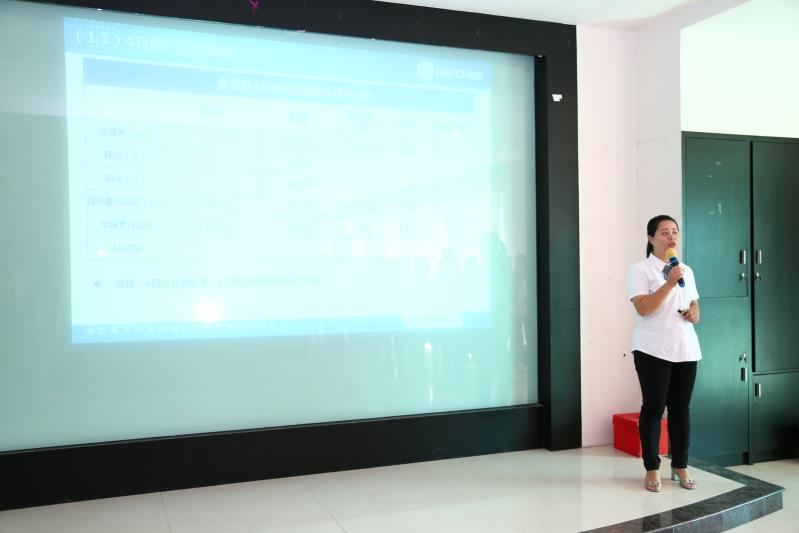 售后部蔣主管作5月份報告 售后部蔣主管作5月份報告
